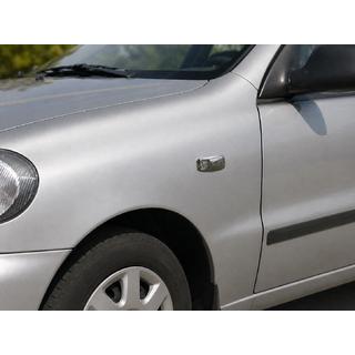 Mriežka na bočný smerový opakovač – obdĺžnik (2 ks, ABS) Daewoo Lanos 1998–2017 fotografia 2
