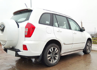 Chery Tiggo 3 2005– Bočné prahy Premium (2 ks, nerez.) fotografia 2