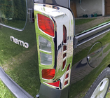 Citroen Nemo 2007–2017 Chrómové kryty brzdových svetiel s ohybom (2 ks, plast) fotografia 12