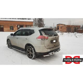 Bočné prahy Premium (2 ks, nerez.) fotografia 3