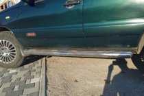 Chevrolet Niva 1998–2020 Bočné rúry (2 ks, nerez) fotografia 6