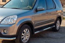 Honda CRV 2001–2006 Bočné rúrky (2 ks, nerez) fotografia 1