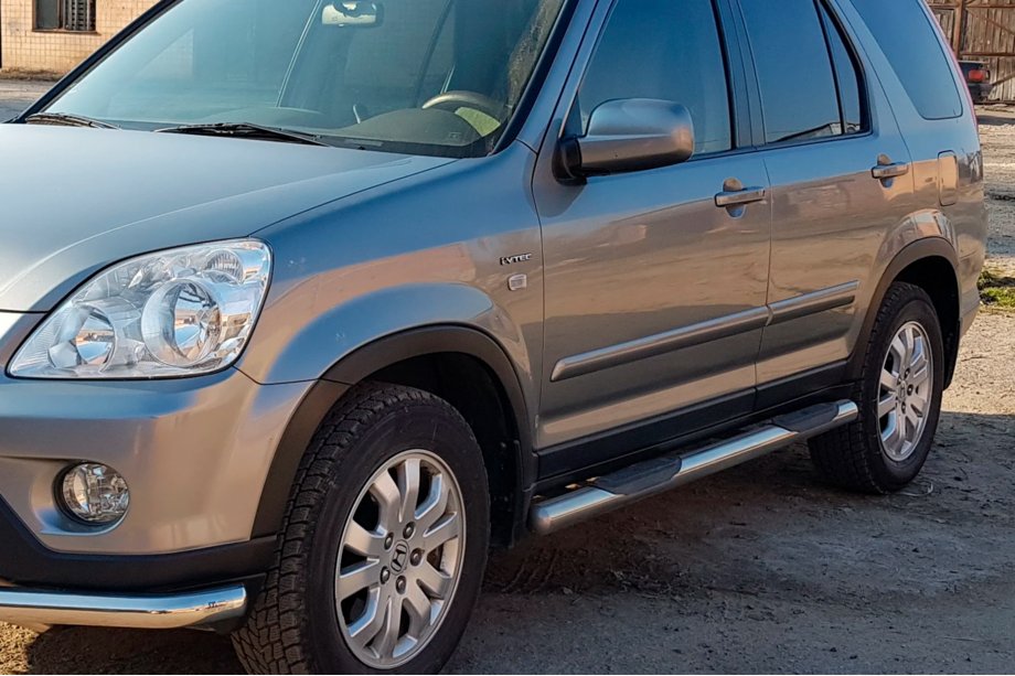 Honda CRV 2001–2006 Bočné rúrky (2 ks, nerez) Image