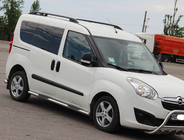 Opel Combo 2012–2018 Bočné rúrky (2 ks, nerez) 60 mm, krátky rázvor fotografia 3