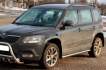 Skoda Yeti 2009–2017 Bočné rúrky (2 ks, nerez) fotografia 2