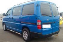 Toyota HiAce Bočné rúrky (2 ks, nerez) fotografia 1