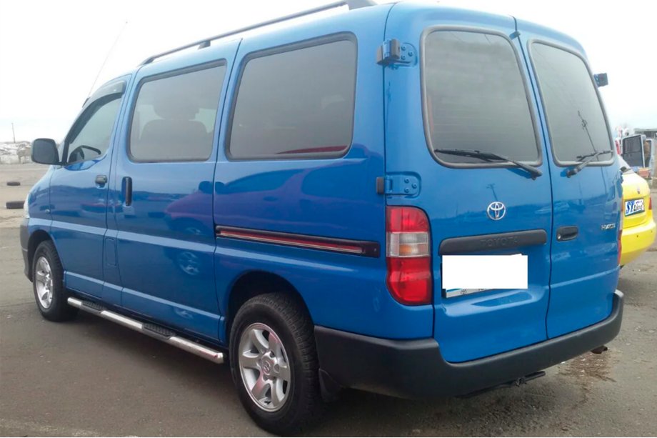 Toyota HiAce Bočné rúrky (2 ks, nerez) Image