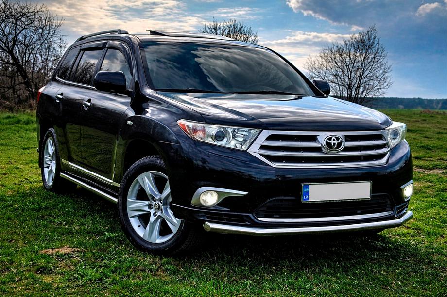 Toyota Highlander 2008–2013 Bočné rúrky (2 ks, nerez) Image