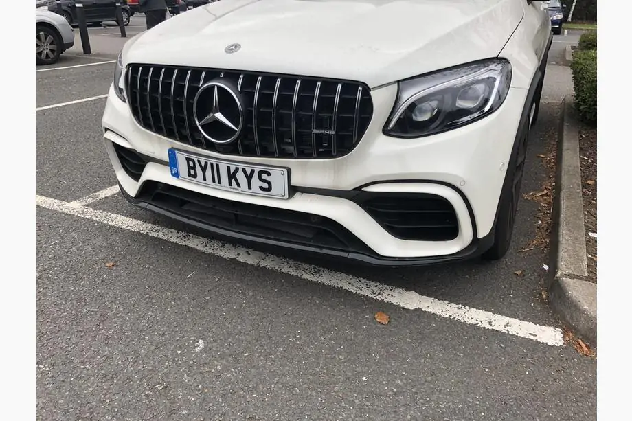 Mercedes GLC Coupé C253 2016–2023 Sada bodykitu 2015-2019 (GLC63 AMG) Fotografia 4