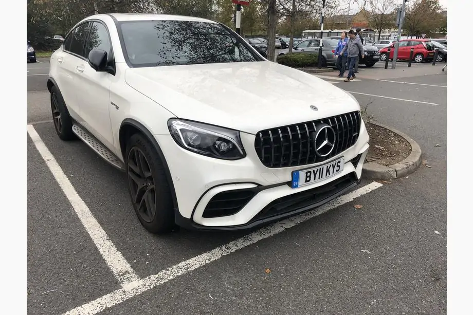 Mercedes GLC Coupé C253 2016–2023 Sada bodykitu 2015-2019 (GLC63 AMG) Fotografia 3