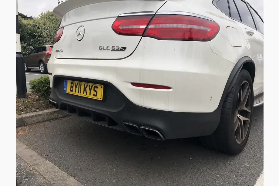 Mercedes GLC Coupé C253 2016–2023 Sada bodykitu 2015-2019 (GLC63 AMG) Fotografia 6