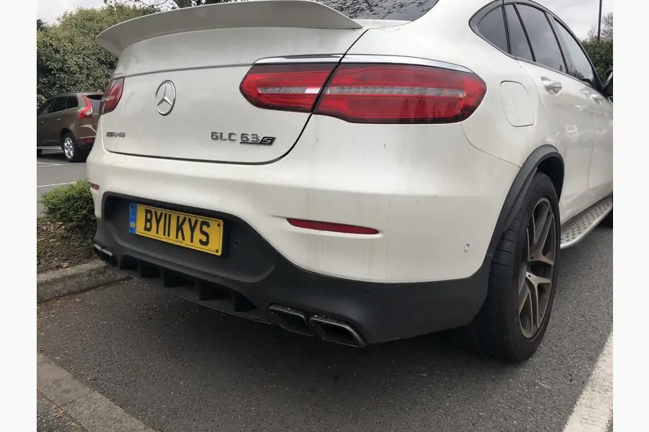 Mercedes GLC Coupé C253 2016–2023 Sada bodykitu 2015-2019 (GLC63 AMG) Fotografia 7