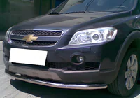 Chevrolet Captiva 2006–2019 Predný ochranný rám ST008 (nerez) fotografia 1