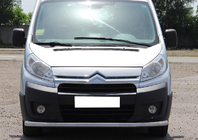 Citroen Jumpy 2007–2017 Predný ochranný rám ST008 (nerez) fotografia 1