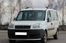 Fiat Doblo I 2001–2005 Predný ochranný rám ST008 (nerez) fotografia 1