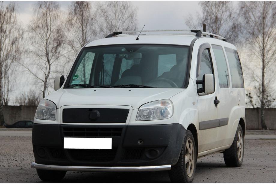 Fiat Doblo I 2001–2005 Predný ochranný rám ST008 (nerez) Image