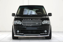 Range Rover III L322 2002–2012 Predný ochranný rám ST008 (nerez) fotografia 1