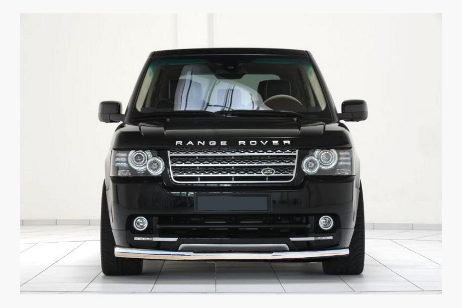 Range Rover III L322 2002–2012 Predný ochranný rám ST008 (nerez) Image