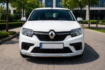 Renault Sandero 2013–2022 Predný ochranný rám ST008 (nerez) fotografia 3