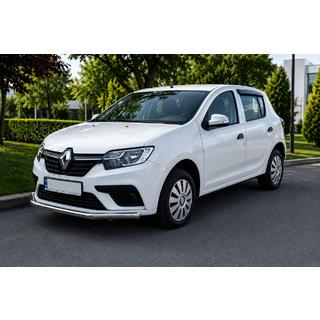 Predný ochranný rám ST008 (nerez) Renault Sandero 2013–2022 fotografia 1