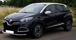 Renault Captur 2013–2019 Predný ochranný rám ST008 (nerez) fotografia 1