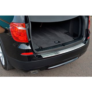 Nerezový kryt zadného nárazníka OmsaLine (matný) BMW X3 F25 2011–2018 fotografia 2