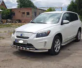 Toyota Rav 4 2006–2013 Predný ochranný rám ST015 (nerez) fotografia 3