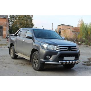 Predný ochranný rám F3-34 (nerez) Toyota Hilux 2015– fotografia 2