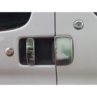 Nerezové kryty kľučiek dverí Citroen Berlingo 1996–2008 fotografia 1