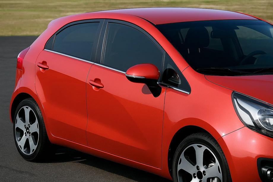 Kia Rio 2012–2017 Ozdobné lišty okien (nerez) Image