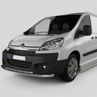 Citroen Jumpy 2007–2017 Predný ochranný rám ST014 (nerez) Ø60/60 mm fotografia 1