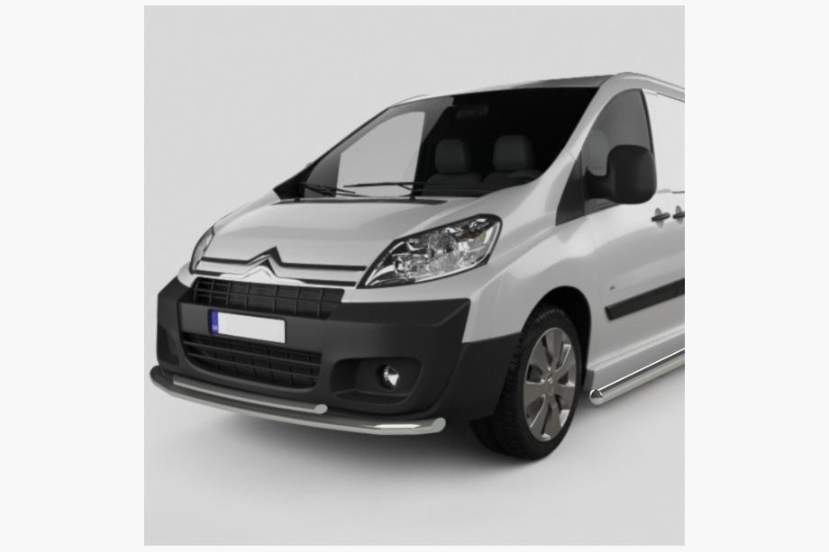 Citroen Jumpy 2007–2017 Predný ochranný rám ST014 (nerez) Ø60/60 mm Image
