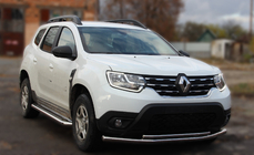 Dacia Duster 2008–2018 Predný ochranný rám ST014 (nerez) fotografia 3