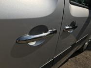 Mercedes Citan 2013–2021 Kryty kľučiek dverí (nerez) 3 ks, OmsaLine – talianska nerezová oceľ fotografia 3