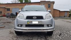 Daihatsu Terios 2006–2017 Predný ochranný rám ST014 (nerez) Ø60/60 mm fotografia 3