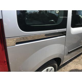 Lišta posuvných dverí (2 ks, nerez) Mercedes Citan 2013–2021 fotografia 3