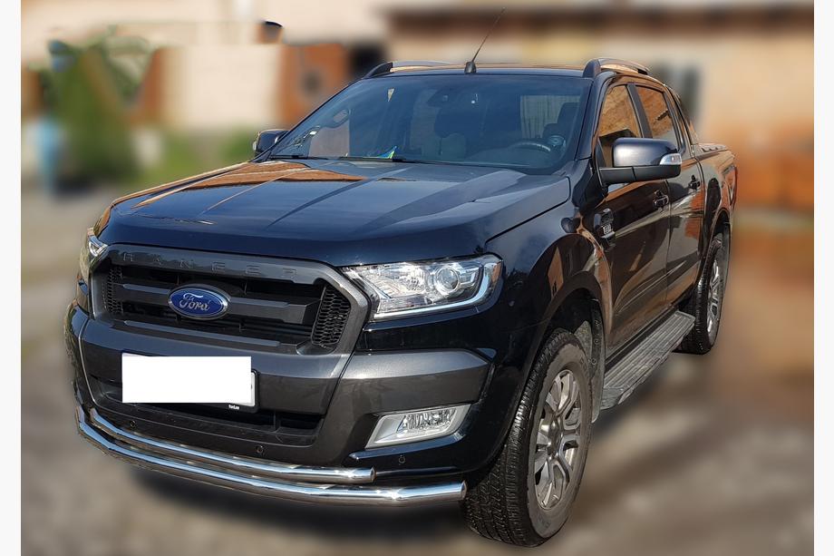 Ford Ranger 2011–2022 Predný ochranný rám ST014 (nerez) Image