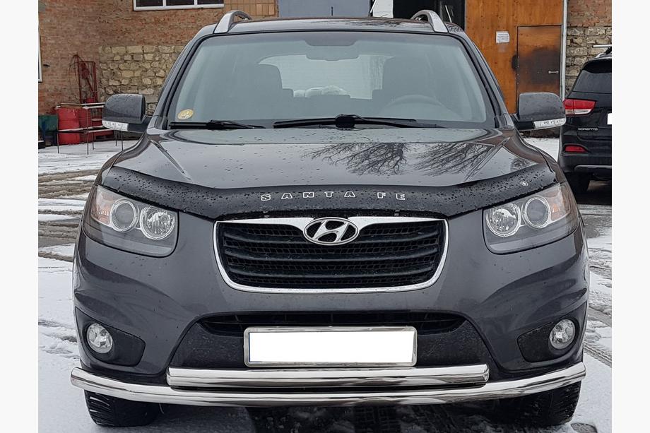 Hyundai Santa Fe 2 2006–2012 Predný ochranný rám ST014 (nerez) Image