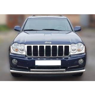 Predný ochranný rám ST014 (nerez) Jeep Grand Cherokee WK 2004–2010 fotografia 1