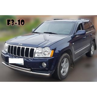Predný ochranný rám ST014 (nerez) Jeep Grand Cherokee WK 2004–2010 fotografia 4