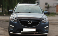 Mazda CX-5 2012–2017 Predný ochranný rám ST014 (nerez) Ø60/42 mm fotografia 1