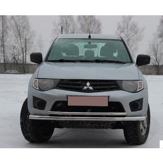 Predný ochranný rám ST014 (nerez) Mitsubishi L200 2006–2015 fotografia 1
