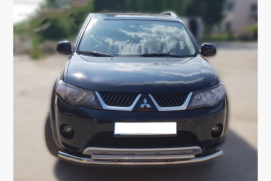 Mitsubishi Outlander 2006–2012 Predný ochranný rám ST014 (nerez) Ø60/42 mm Image
