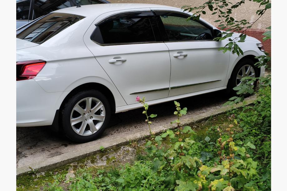 Peugeot 301 2012– Okenné lišty (nerez) Image