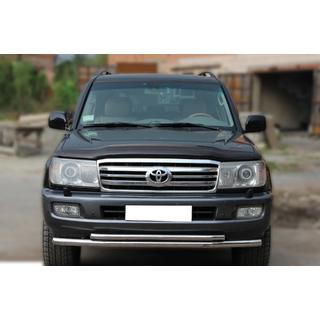 Predný ochranný rám ST014 (nerez) Toyota Land Cruiser 100 1998–2007 fotografia 1
