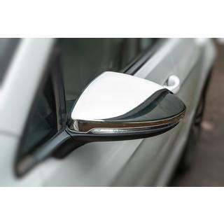 Nerezové chrómové kryty spätných zrkadiel (2 ks) Volkswagen Golf 7/E-Golf 2012–2020 fotografia 1