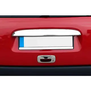 Nerezová lišta nad ŠPZ (1996-2002 jednodverový) Citroen Berlingo 1996–2008 fotografia 1