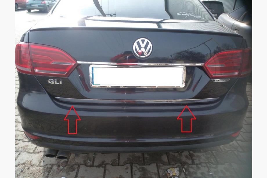 Volkswagen Jetta 2011–2018 Ochranná lišta hrany kufra (nerez) 2014–2018 Image