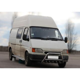 Predný ochranný rám WT003 (nerez) Ford Transit 1991–2000 fotografia 1