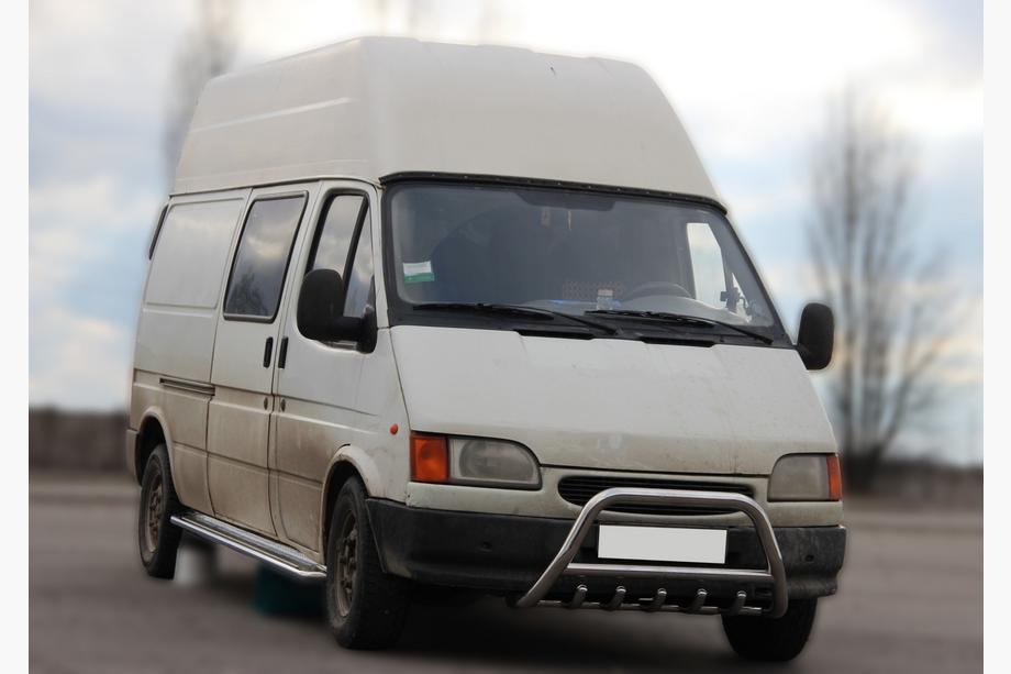 Ford Transit 1991–2000 Predný ochranný rám WT003 (nerez) Image